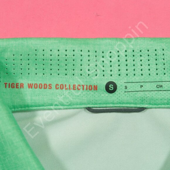 Nike Tiger Woods Polo Shirt Mens S Golf Velocity Max Swing Knit Color Shift - Picture 5 of 7